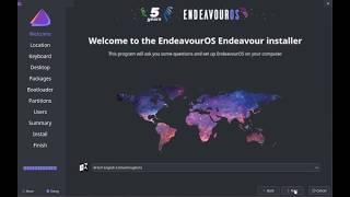 how to install EndeavourOS Linux