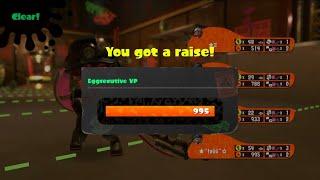 Eggsecutive VP 999 in Big Run! │ Splatoon 3 Salmon Run