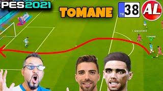 TOMANE TOMÇURDU! HAALAND 25 METRE FÜZE! RONALDO SAKATLANDI !| PES 2021 ANALİG #38