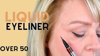 Perfect Lifted Liquid Eyeliner: FAST & EASY for Mature Eyes