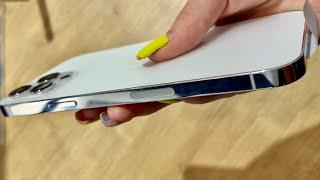 Unboxing Apple iPhone 12 Pro Max Silver / White USA