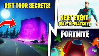 Rift Tour SECRETS: Pay-to-Watch (Next Event), CUBE Update, Among Us!