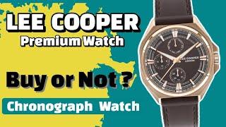 Lee Cooper Watch Review || LEE COOPER LC07568.442 Multifunction Analog Watch