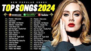 Adele, Rihanna, Taylor Swift, Ed Sheeran, Selena Gomez, The Weeknd, Bruno Mars, SiaTop Hits 2024