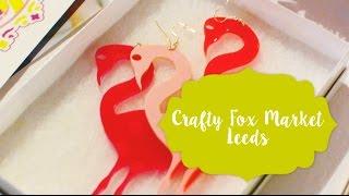 Shopping at the Crafty Fox Market, Leeds