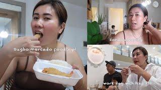 Day In A Life! (Adobong Sitaw Recipe, Filming Day, Condo Cleaning, Sugbo Mercado foodtrip!) ️