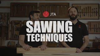 Sawing techniques to perfect the art of using the Japanese saw