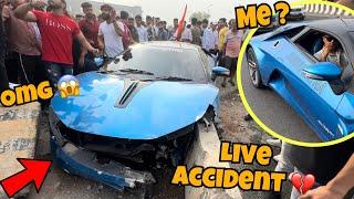 Live Accident Of Dc Avanti On Independence Day  Total Loss Supercar