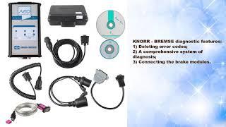 KNORR BREMSE V5 .0 Truck trailer brake diagnostic tool for KNORR BREMSE Knorr NEO UDIF Interface