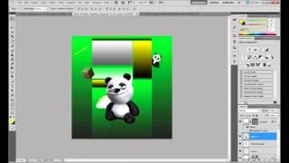 Chillin Panda Kids SpeedArt Background