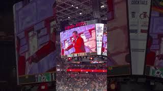 Jersey Boys perform at VGK Game