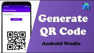 How to generate QR Code in android studio 2023