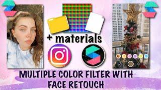 Multiple Filters With Face Retouch  & Option Picker In One Instagram Filter / Spark AR Tutorial