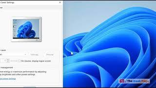 How to Set Screensaver in Windows 11