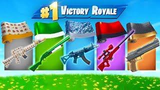 The *RANDOM* WEAPON Skin Challenge In Fortnite!