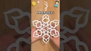 EASY CAPTIVATING SNOWFLAKE CRAFT STEP BY STEP | CHRISTMAS CRAFTS INCL ART