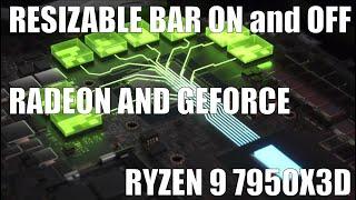 Resizable BAR scaling on Radeon RX 7900 XT and GeForce RTX 3090 Ti