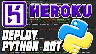 How to Deploy on Heroku Python App (Heroku CLI + Git). How to Deploy Telegram Bot Python