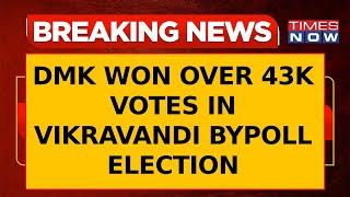 Vikravandi Bypoll Result Update: DMK Won By Over 43K Votes, NDA Alliance Get About 36K Votes