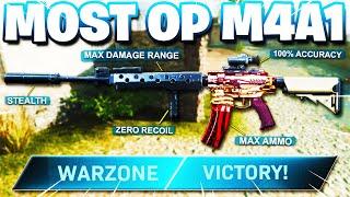 *NEW* NO RECOIL M4A1 BEST LOADOUT IN WARZONE! | Modern Warfare Best M4A1 Class (COD MW Best Setups)