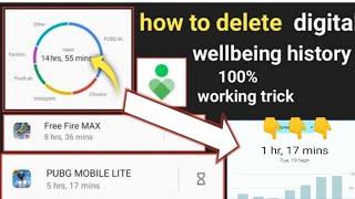 digital wellbeing parental controls history delete kaise kare / how to remove digital wellbeing #10k