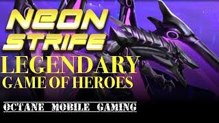 Legendary game of heroes - NEON STRIFE - Deck Release