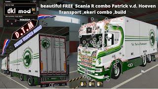 ets 2 Patrick v. d. Hoeven Transport ,combo build, slotpack, Interior Addons, pgrs, ekeri ,50k D.T.M