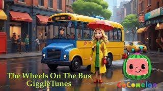 The Wheels On The Bus | The Wheels On The Bus Go Round And Round |cocomellon @GiggleTunesOfficial