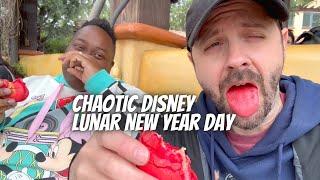 A Chaotic Disney Day with Rjay at Lunar New Year!