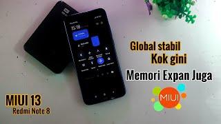 MIUI 13 Global Stable by miui Mint Redmi Note 8 Ginkgo I Instal & Review