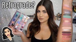 Huda Beauty MERCURY RETROGRADE Palette  First Impression & Swatches