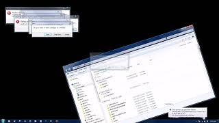 Windows 7 Crazy Error Preview
