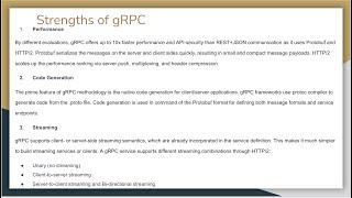 Strengths of gRPC Part4