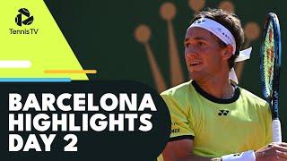 Ruud Takes On Nakashima; Norrie, Schwartzman & More Feature | Barcelona 2022 Highlights Day 2