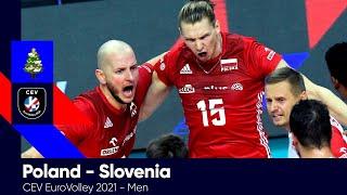 Poland vs Slovenia I CEV EuroVolley 2021 Men I Holidays Special