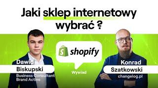 Shopify.com - ten sklep internetowy jest coraz popularniejszy w Polsce! - Dawid Biskupski - odc. 4