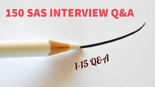  Nail Your Clinical SAS Interviews! 150 Powerful Q&A for 2020: Dive into Topics 01-15! 