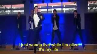 Glee - It's My Life - Confessions LYRICS