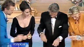 Monica Bellucci & Alain Delon 1990