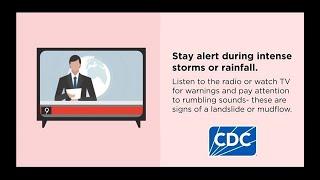 Stay Alert for Signs of a Landslide or Mudslide