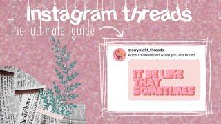 How to make Instagram Threads