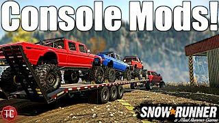 SnowRunner: NEW CONSOLE MODS! (MONSTER TRUCK & TRAIL BRAWLER) PUSHING THE RAM LIMITS!!