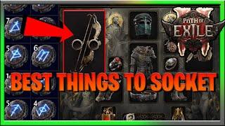 Path Of Exile 2 Best things to Socket Tips and Tricks For Beginners and Advanced Players EP 6