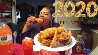 Happy New Year! Fried Chicken w/Honey & Hot Sauce Round 2(Greedy Kerrem!)