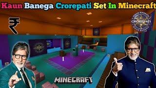 Kaun Banega Crorepati Set In Minecraft   kbc | MO Nations |