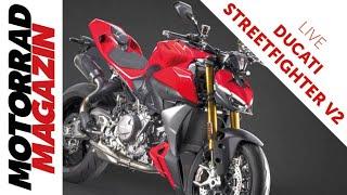 Ist weniger mehr? Ducati Streetfighter V2 2025 mit nur 120 PS, aber geiler Auspuffanlage