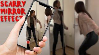 Mirror Scary reflection - iPhone Video Tutorial