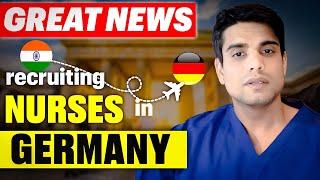 GOOD NEWS | RECRUITING NURSES IN GERMANY  #uknurse #germannurse #nurse