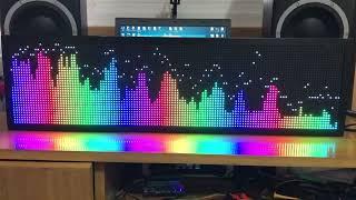 AS1000 full-color music spectrum display