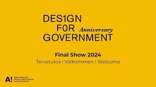 Design for Government – Final Show 2024